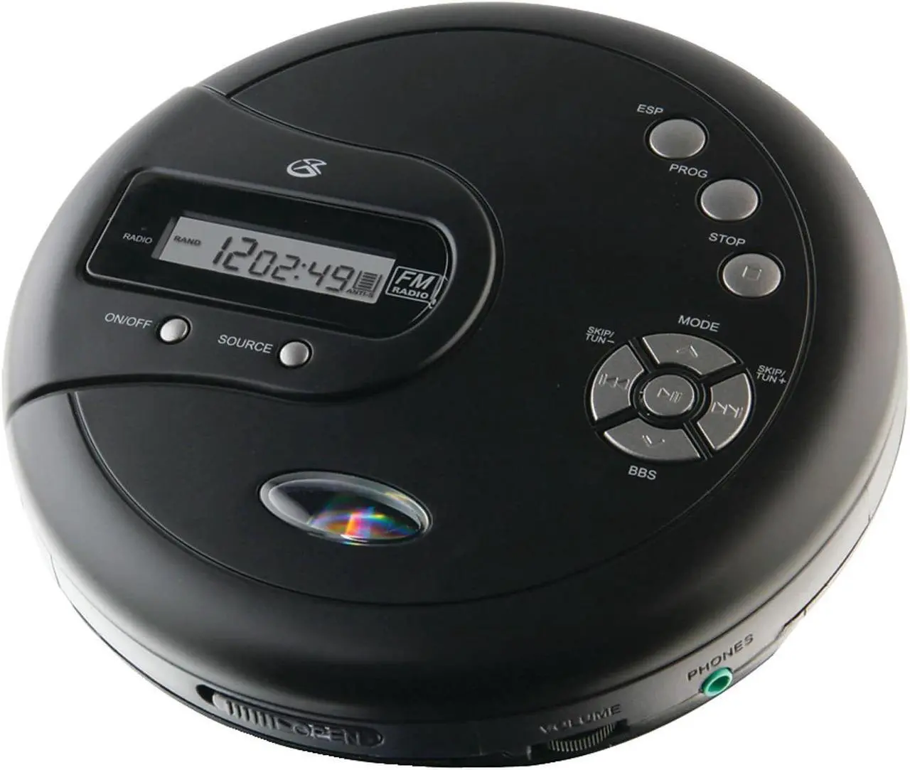 Alt view image 15 of 16 - GPX Personal CD Player with Skip Protection PC332B