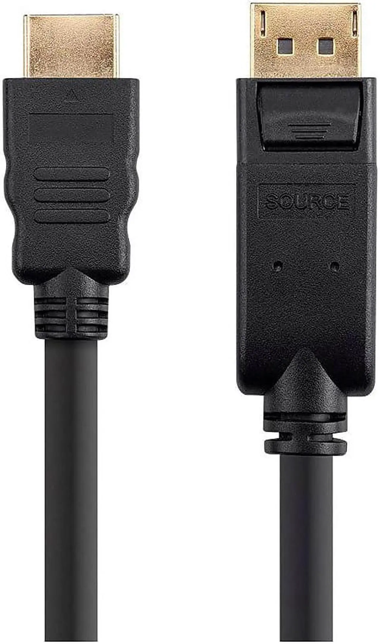 Alt view image 10 of 18 - Monoprice DisplayPort 1.2a to HDTV Cable - 3 Feet - Select Series