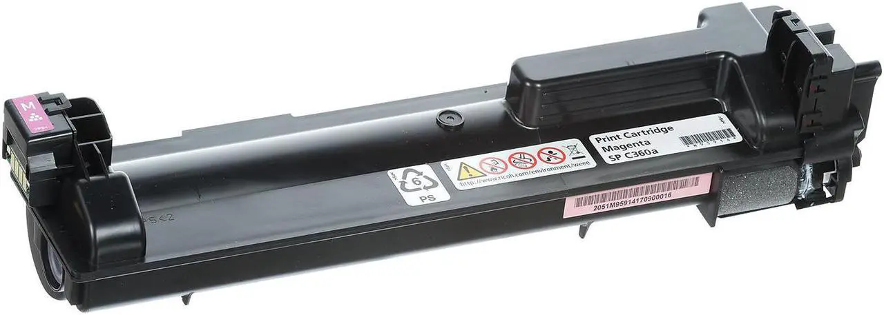 Alt view image 9 of 10 - Ricoh 408182 Print Cartridge Magenta Sp C360A