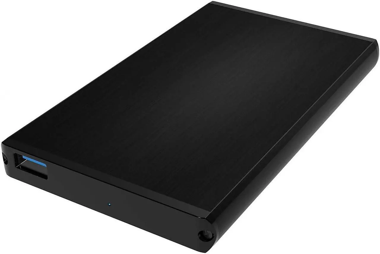 Alt view image 16 of 20 - Sabrent USB 3.0 to 2.5" SSD/SATA External Hard Drive Aluminum Enclosure, Black (EC-UK30)