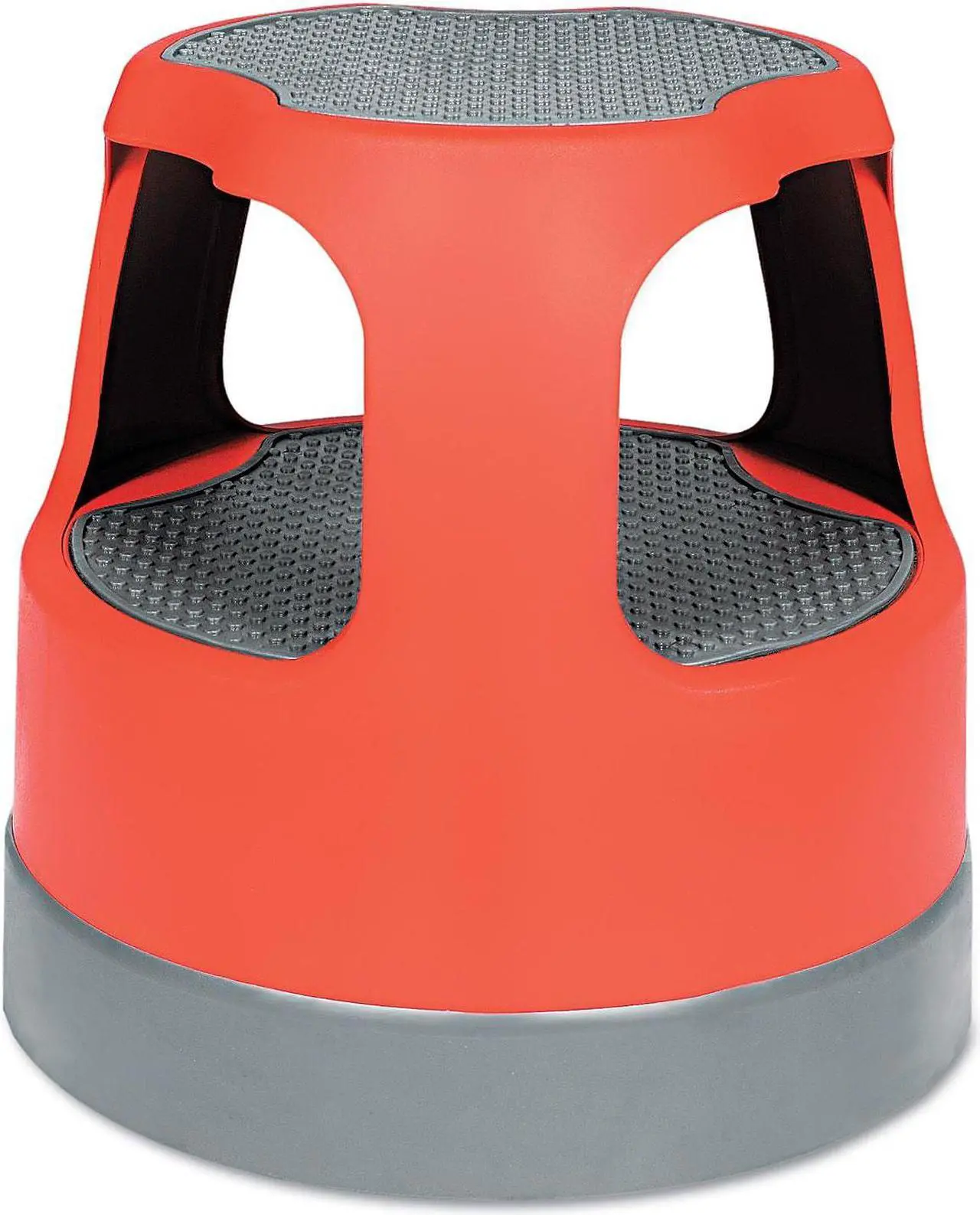 Alt view image 13 of 13 - CRAMER 50011PK-43 2 Steps, Plastic Step Stool, 300 lb. Load Capacity, Red