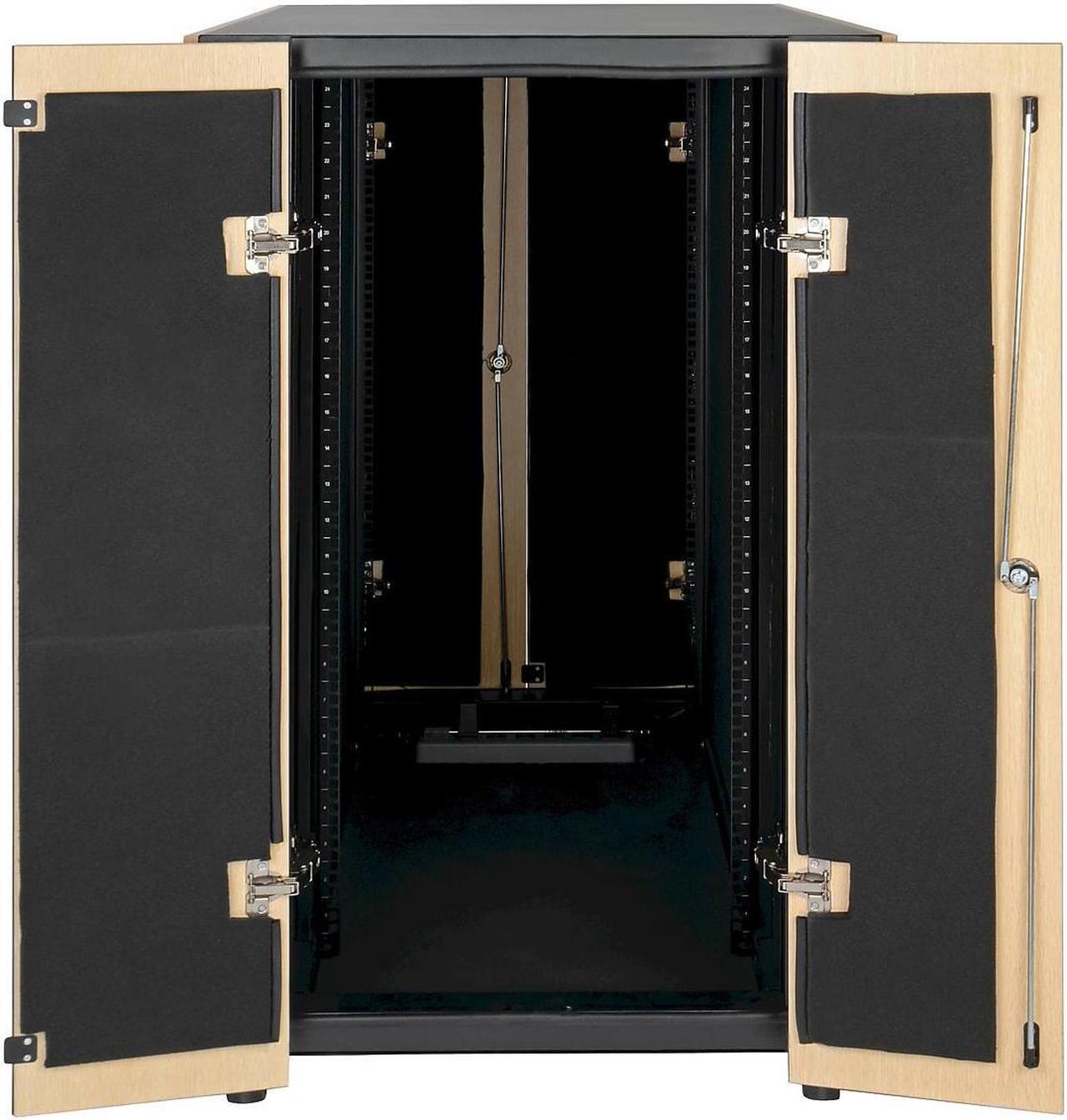 Alt view image 5 of 18 - Tripp Lite 24U SmartRack Sound Proof Server Rack - Quiet Acoustic Server Rack (SRQ24U)