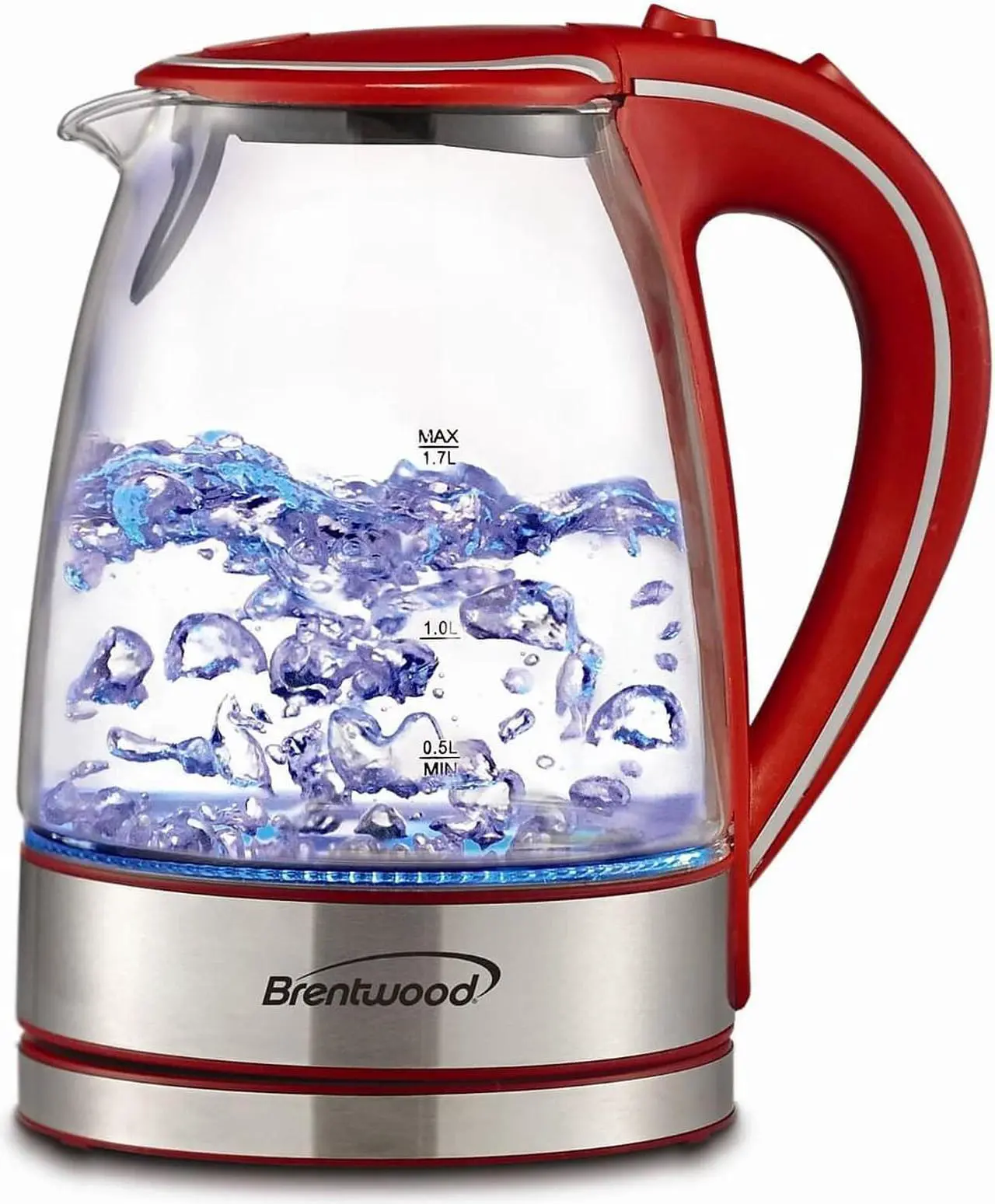 Brentwood Appliances KT-1900R Tea Kettle - Thumbnail 3