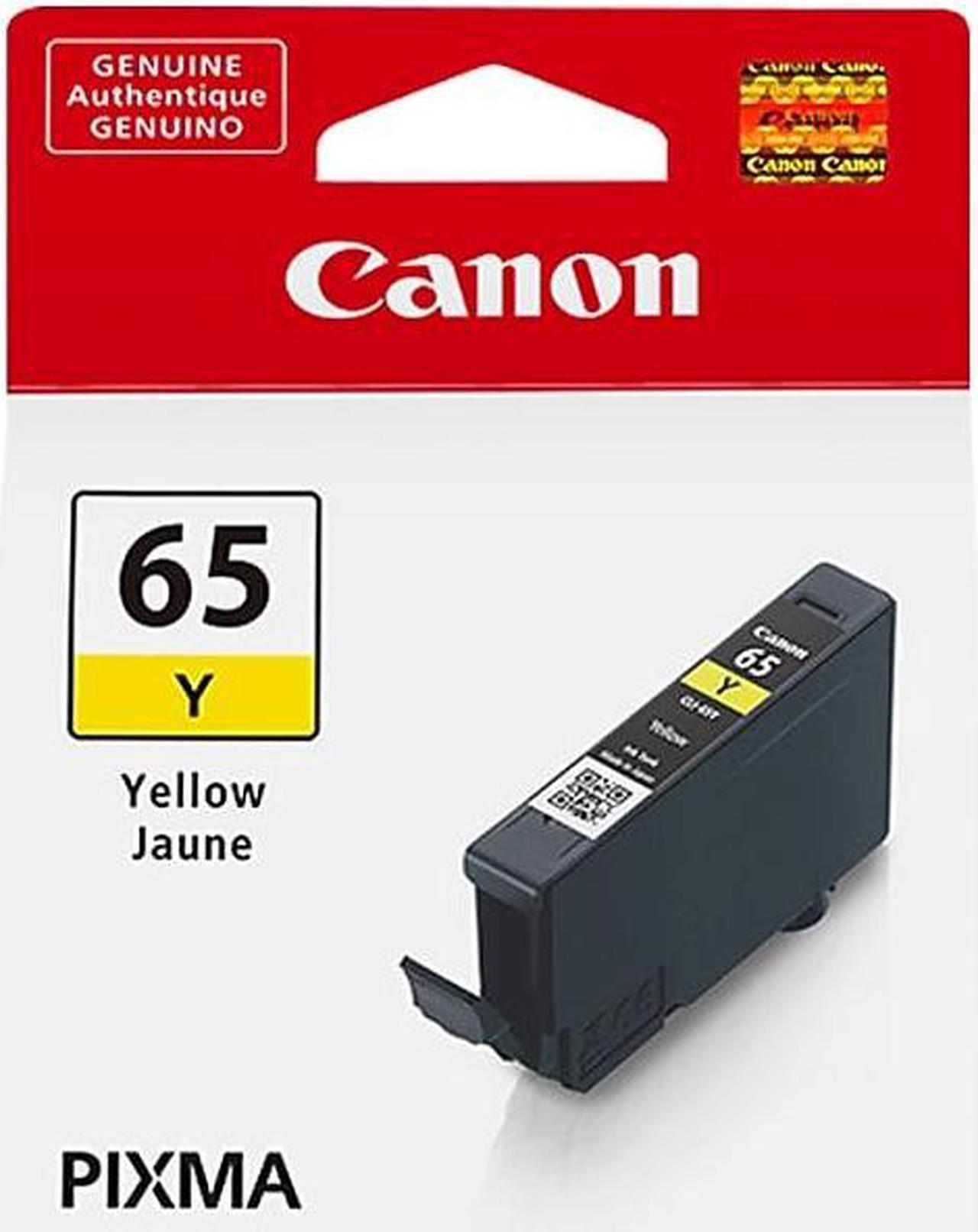 Canon 65 Y Yellow Standard Yield Ink Cartridge (4218C002)