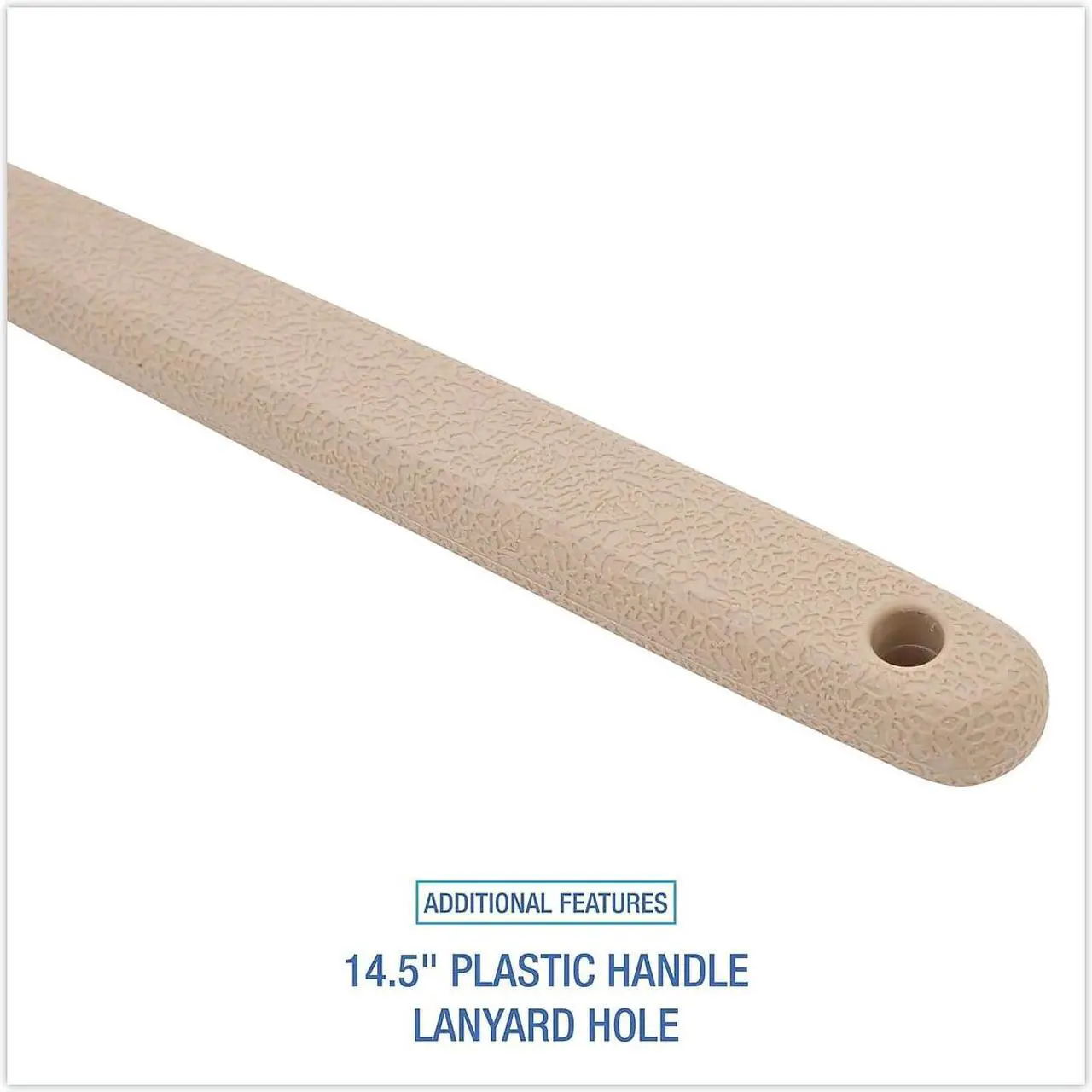 Alt view image 8 of 10 - Boardwalk Utility Brush Polypropylene Fill 20" Long Tan Handle 4320