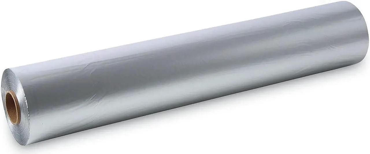 Alt view image 16 of 16 - Premium Quality Aluminum Foil Roll, 18" X 1000 Ft, 16 Micron Thickness, Silver