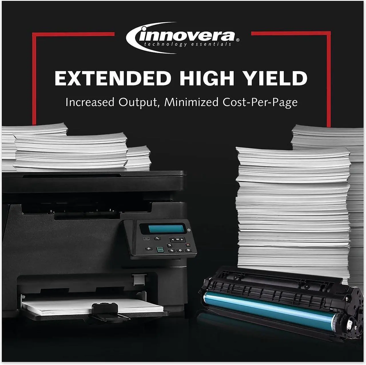 Alt view image 7 of 9 - Innovera IVRF214X Innovera Remanufactured CF214X (14X) High-Yield Toner, 17500 P