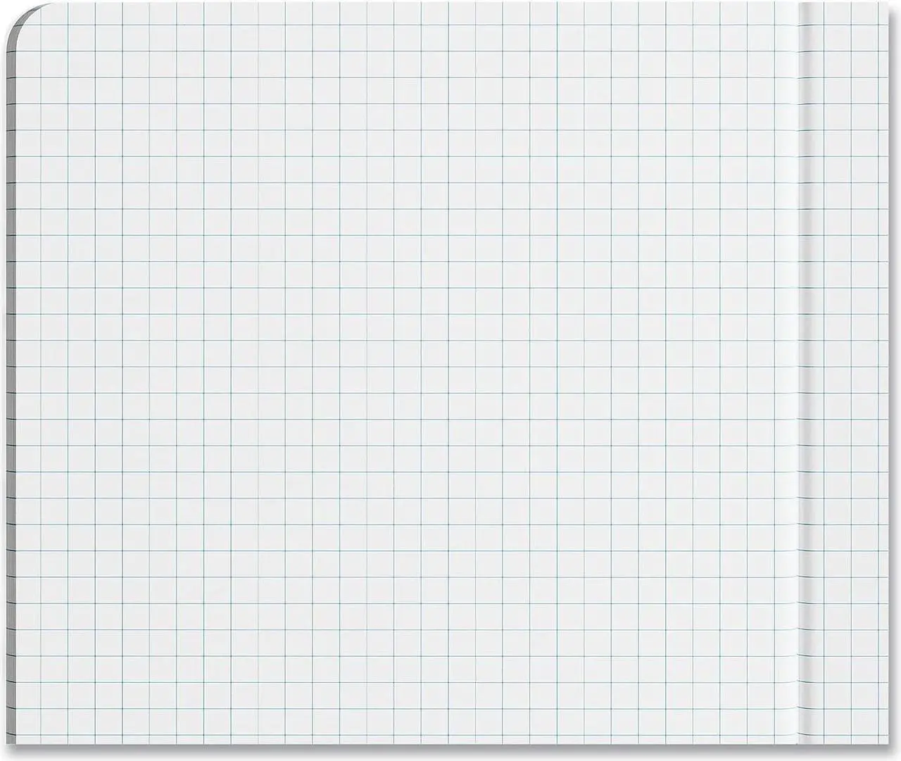 Alt view image 9 of 11 - Universal Quad Rule Composition Book. Quadrille Rule 7.5" x 9.75" 1 Subject Black 20950