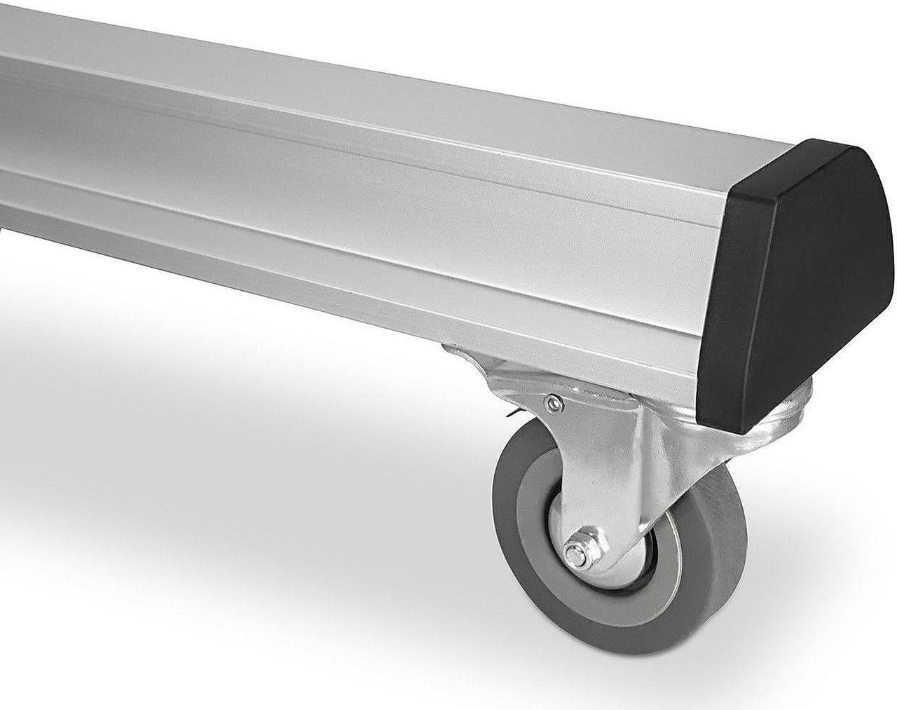 Alt view image 19 of 19 - Mount-It! TV Cart Stand | Fits 32 to 70 inch Screen Sizes | TV Mount | Mobile TV Cart | 110 lbs Capacity
