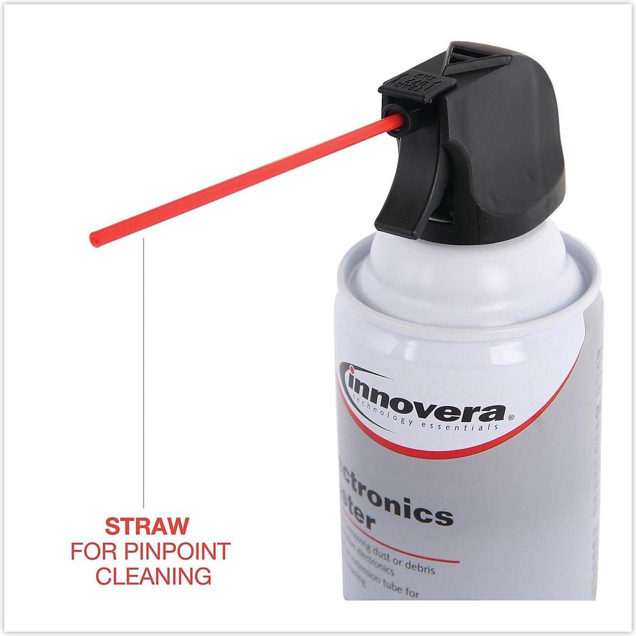 Alt view image 7 of 13 - Compressed Air Duster Cleaner, 10 oz Can, 2/Pack 10012