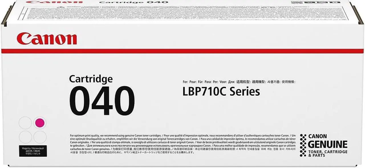 Alt view image 8 of 8 - Canon 040 Toner Cartridge - Magenta