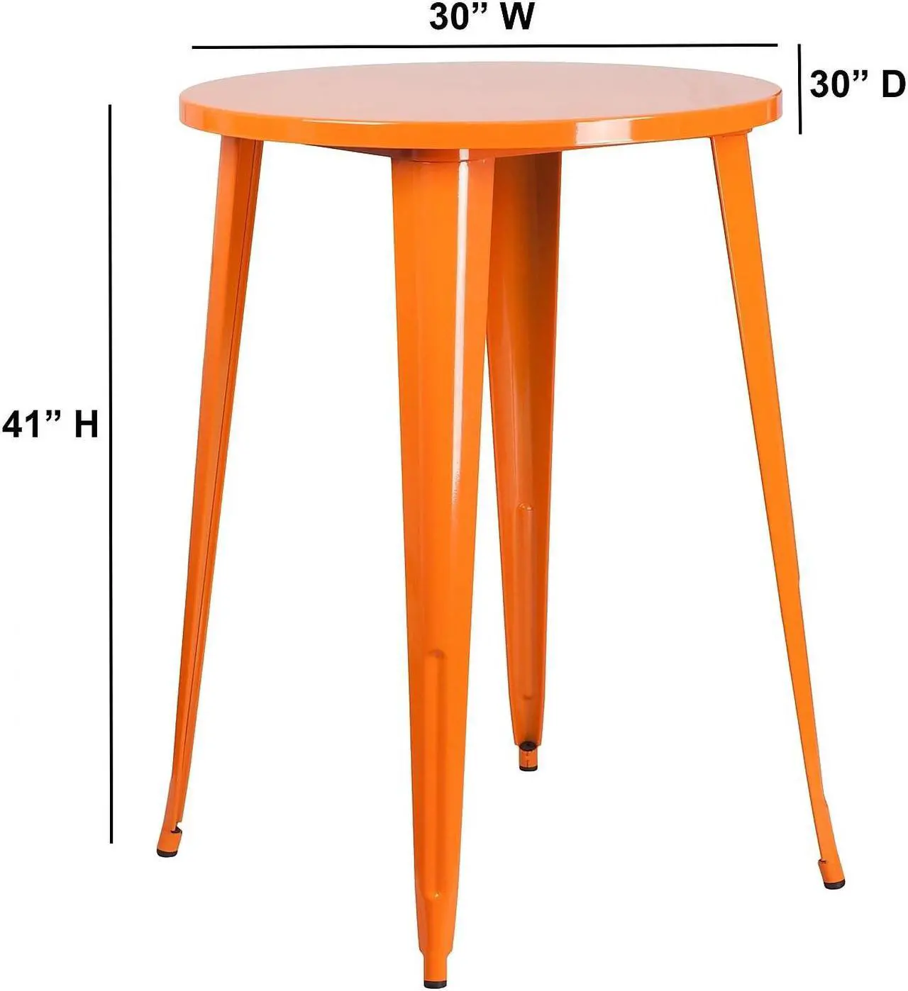 Alt view image 11 of 20 - Flash Furniture Seneca Faux Rattan End Table Chocolate Brown (DADSF1S)