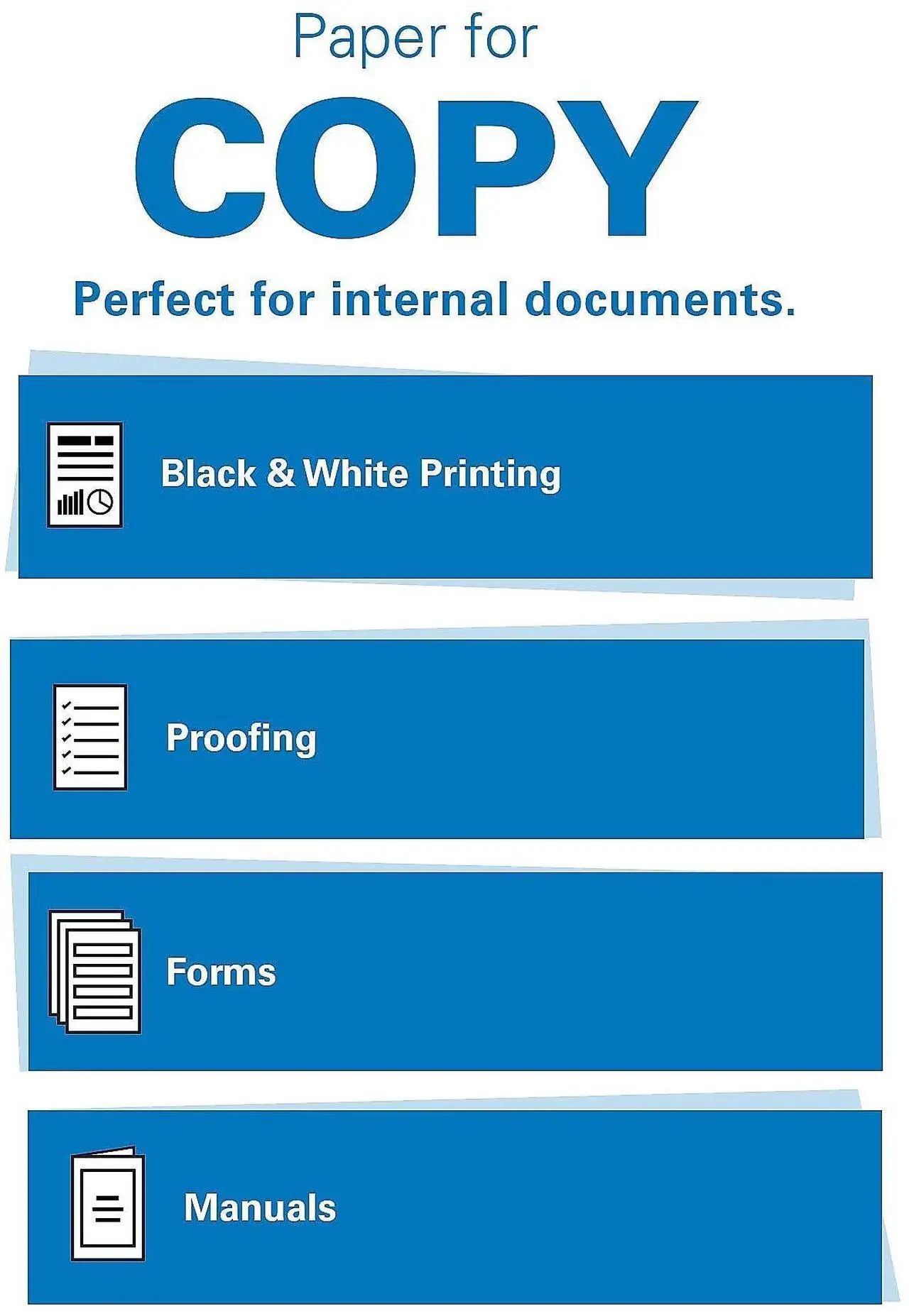 Alt view image 10 of 10 - Hammermill 103317 Fore Super Premium Paper For Laser, Inkjet Print - Legal - 8.50" x 14" - Recycled - 500 / Ream - Blue