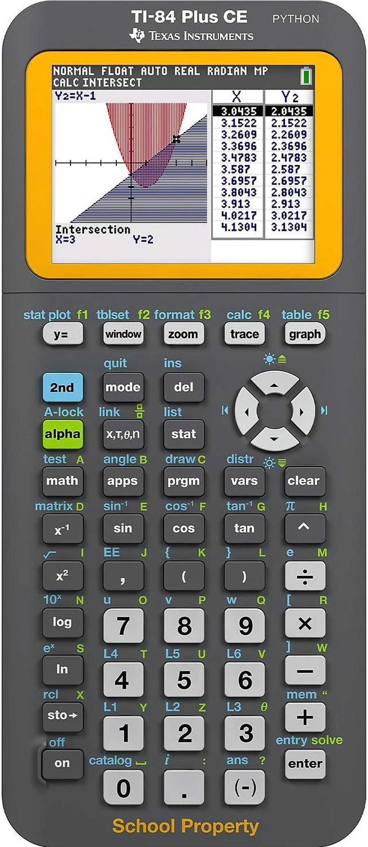 Alt view image 7 of 8 - Texas Instruments TI-84 Plus CE Python Teacher Pack Yellow 10-Pack TI84PLUSCEPYTPK