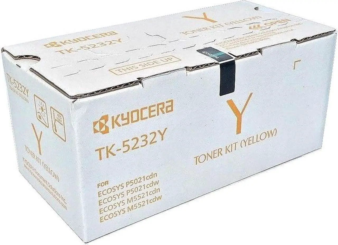 Alt view image 4 of 8 - Cyan Toner Cartridge for Kyocera TK-5232C ECOSYS M5521cdw, ECOSYS P5021cdw, Genuine Kyocera Brand