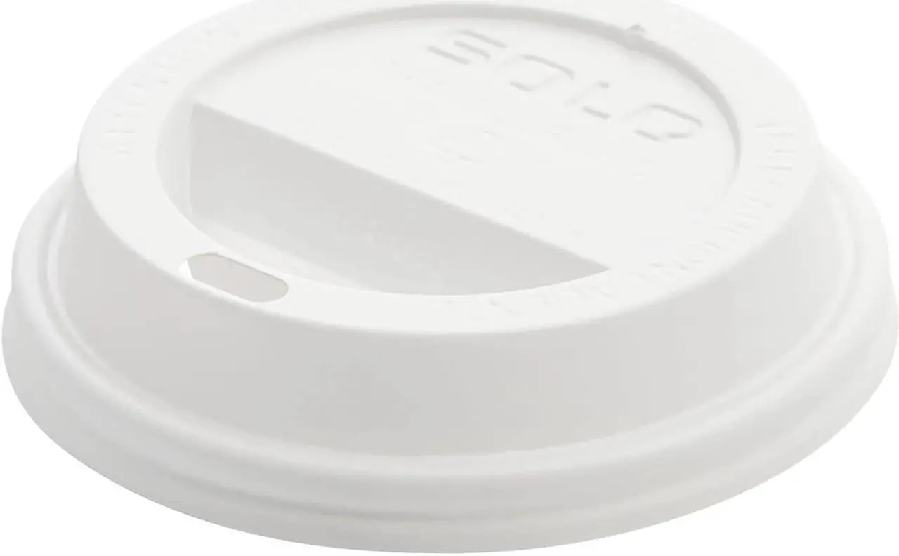 Main image of Solo Traveler Lids White 100/Pack (TL38R2-0007)