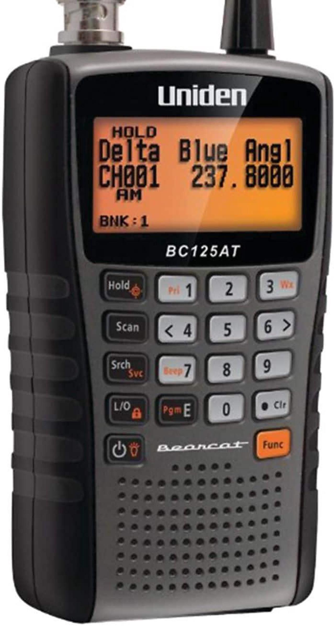 Main image of Uniden BC125AT Black/Charcoal Bearcat Handheld Scanner42 UNNBC125AT