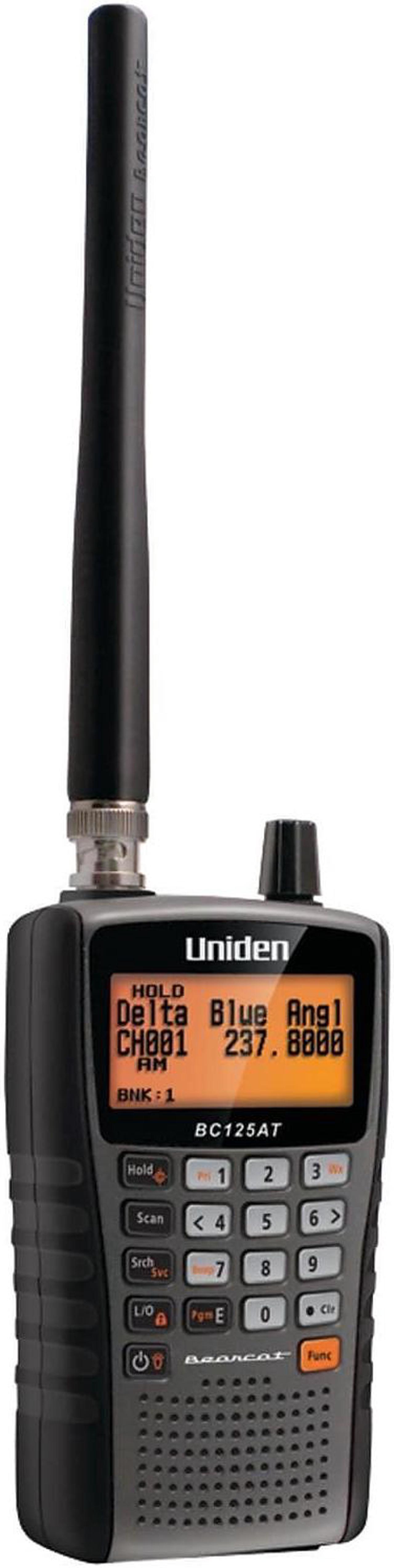 Alt view image 6 of 6 - Uniden BC125AT Black/Charcoal Bearcat Handheld Scanner42 UNNBC125AT