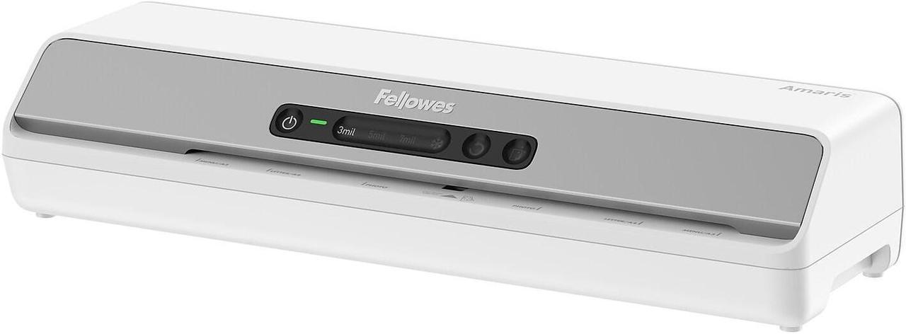 Alt view image 2 of 8 - Fellowes Amaris 125 Thermal & Cold Laminator 12.5" Width White/Gray (8058101)