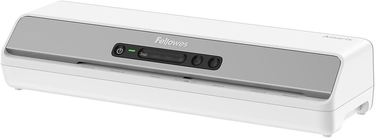 Alt view image 3 of 8 - Fellowes Amaris 125 Thermal & Cold Laminator 12.5" Width White/Gray (8058101)