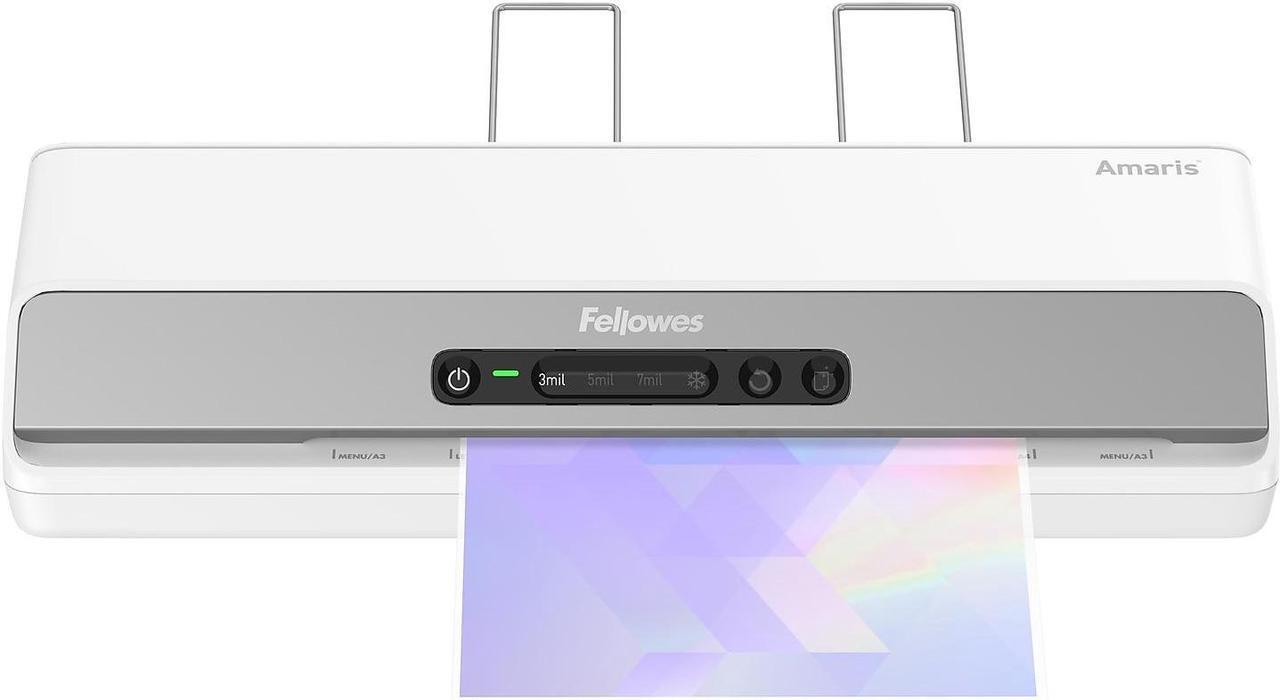 Alt view image 7 of 8 - Fellowes Amaris 125 Thermal & Cold Laminator 12.5" Width White/Gray (8058101)