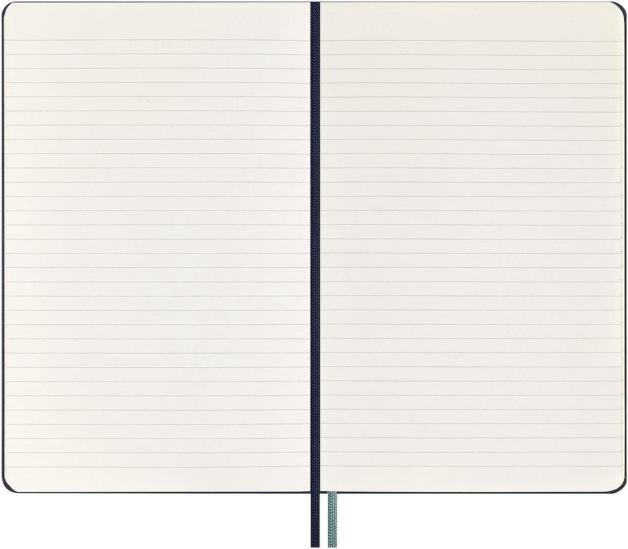 Alt view image 6 of 7 - Moleskine Harry Potter Expecto Patronum Limited Edition Notebook 5" x 8.25" Narrow-Ruled Blue/Teal (LEHP23QP060)