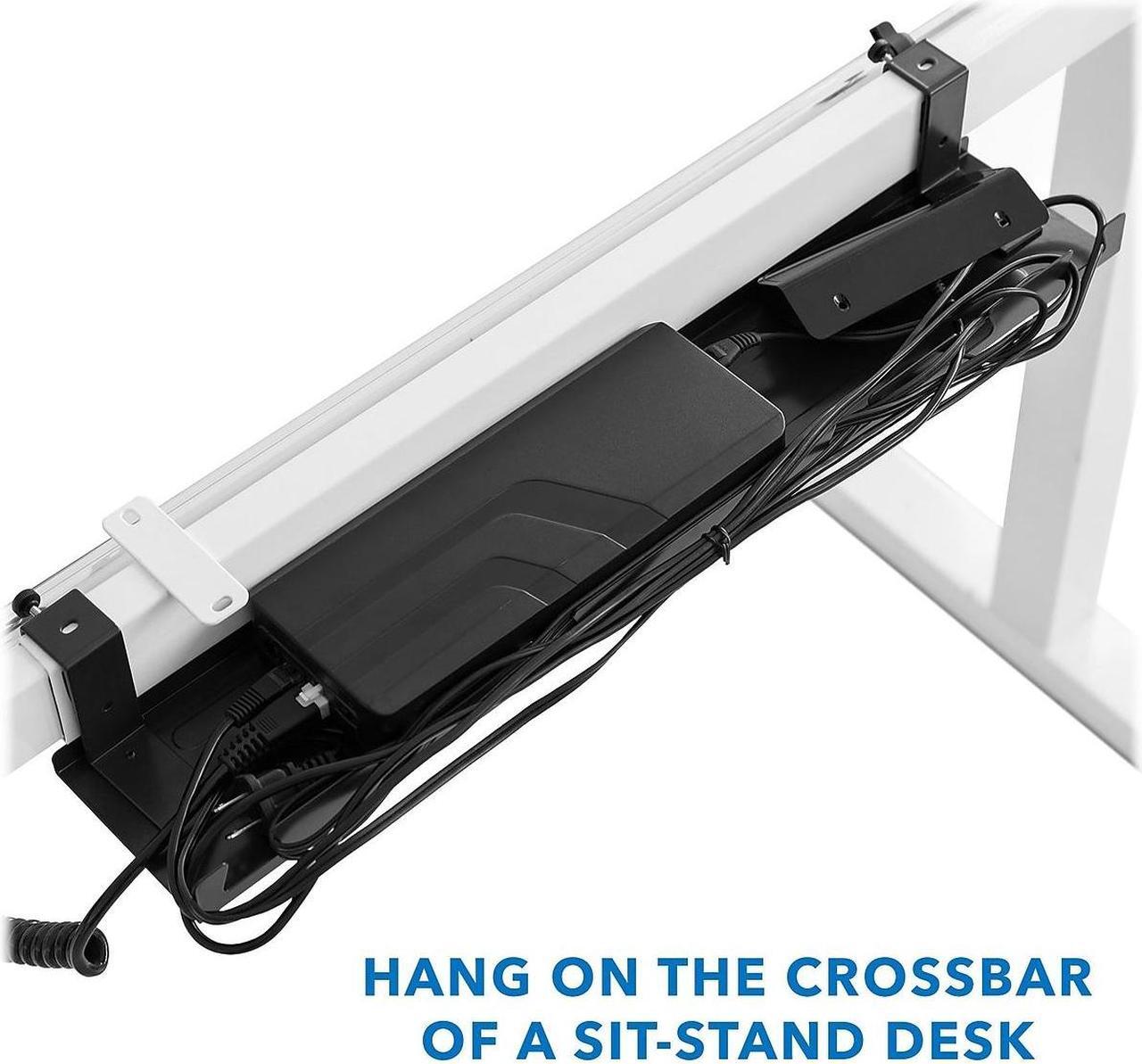 Alt view image 12 of 14 - Mount-It! Under Desk Cable Tray