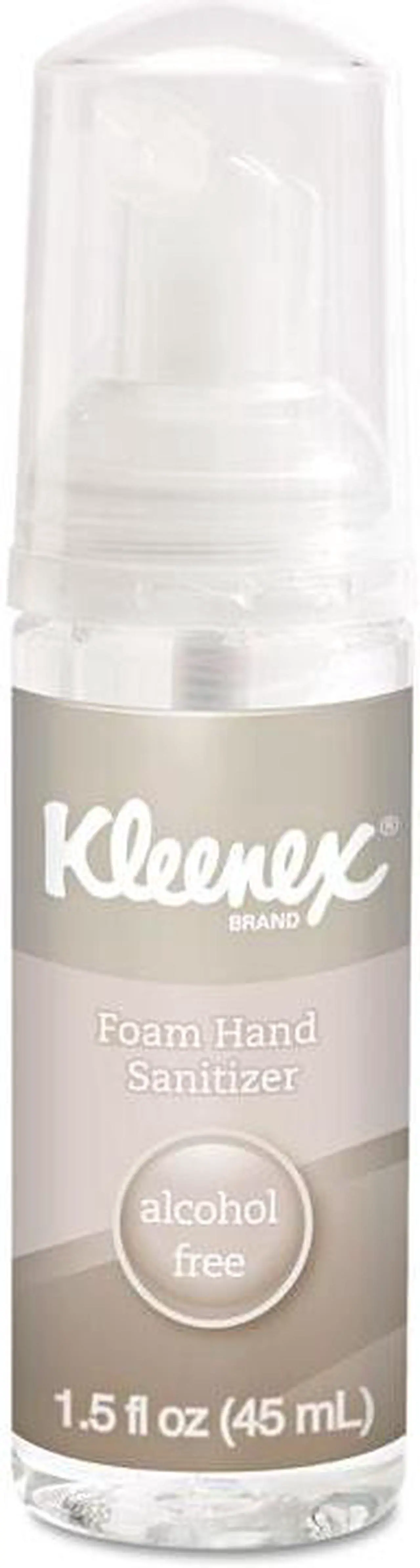 Alt view image 2 of 3 - KLEENEX 34136 Alcohol-Free Foam Hand Sanitizer, 1.5 oz, Clear, 24/Carton