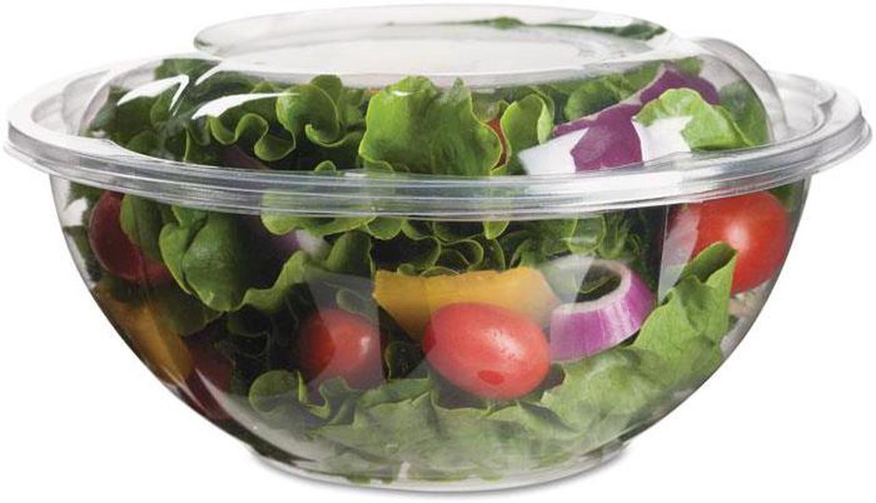 Main image of Eco-Products Renewable & Compostable Salad Bowls w/ Lids - 24oz. 50/PK 3 PK/CT