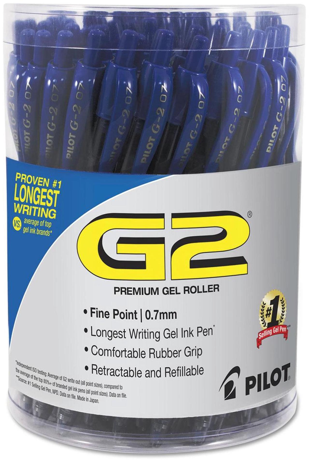 Main image of Pilot G2 Premium Retractable Gel Ink Pen Refillable Blue Ink .7 mm 36/Pack 84066