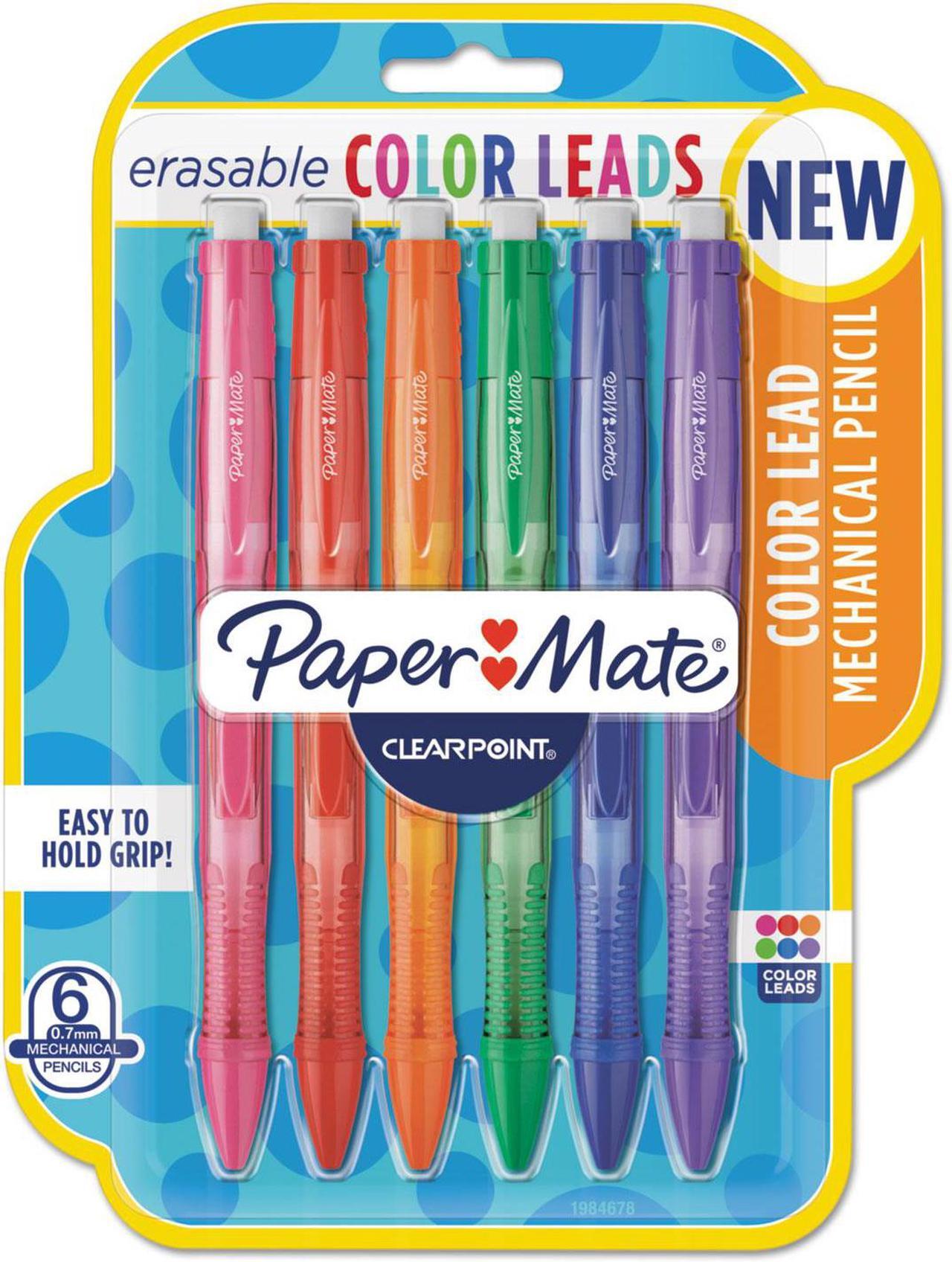 Main image of Paper Mate Clearpoint Color Mechanical Pencils Assorted School Grade 6/Pack 1984678