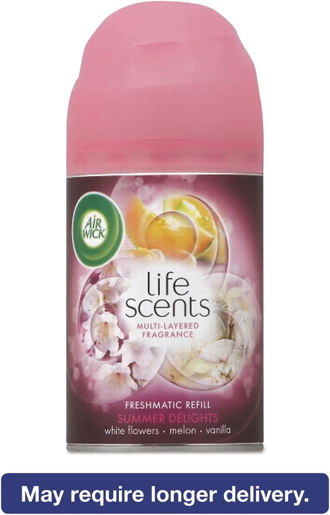 Main image of Air Wick Freshmatic Life Scents Ultra Refill Summer Delights 6.17 oz Aerosol 91101EA