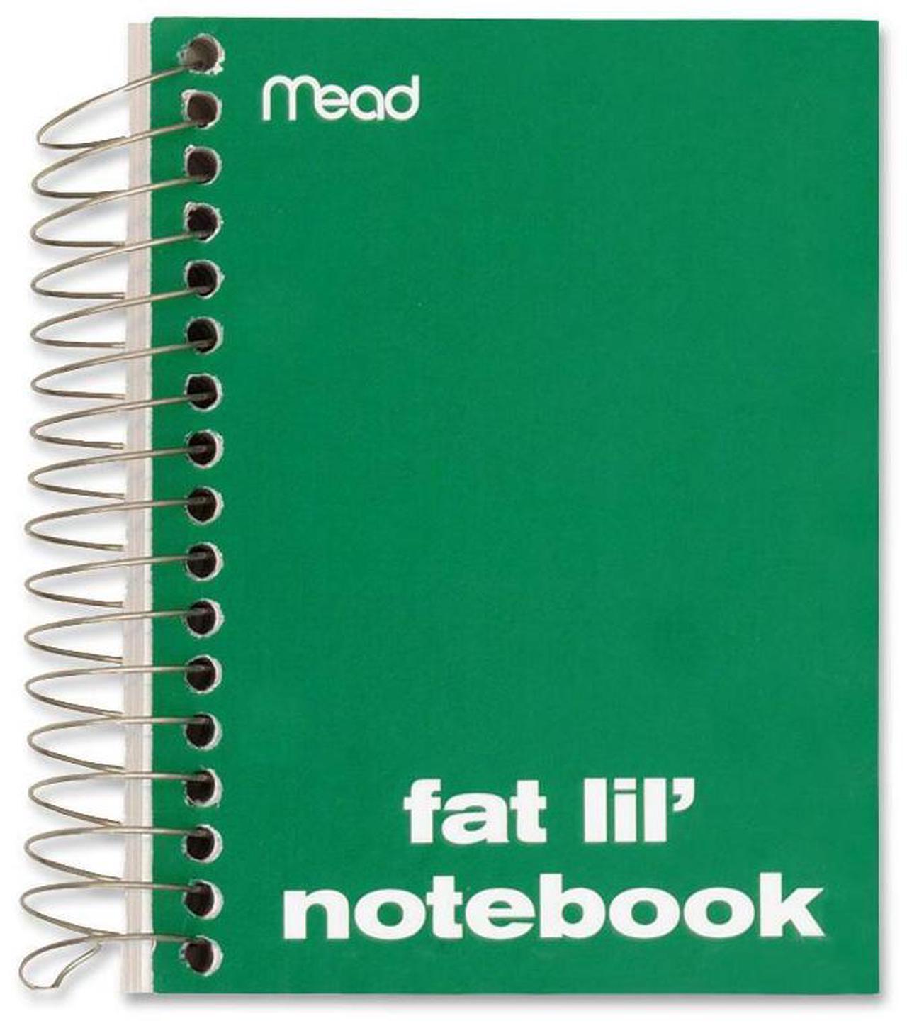 Alt view image 3 of 3 - Mead 45390 Fat Lil' Fashion Notebook 200 Sheets 4" x 5.50" - 1Each - White Paper