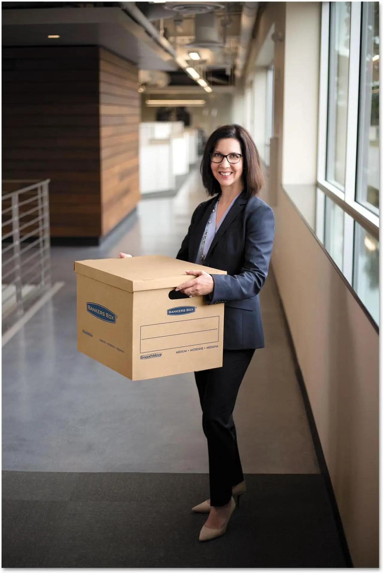 Alt view image 7 of 9 - Bankers Box Storage,Medium Classic Mo 7717201