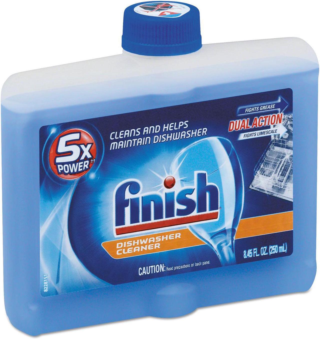 Alt view image 6 of 14 - FINISH Dishwasher Cleaner Fresh 8.45 oz Bottle 6/Carton 95315