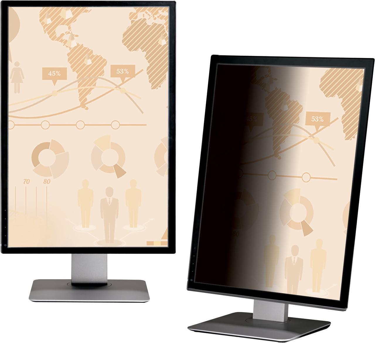 Alt view image 13 of 20 - 3M PF250W9P Privacy Filter For 25 Inch Widescreen Monitor - Display Privacy Filter - 25 Inch Wide - Black