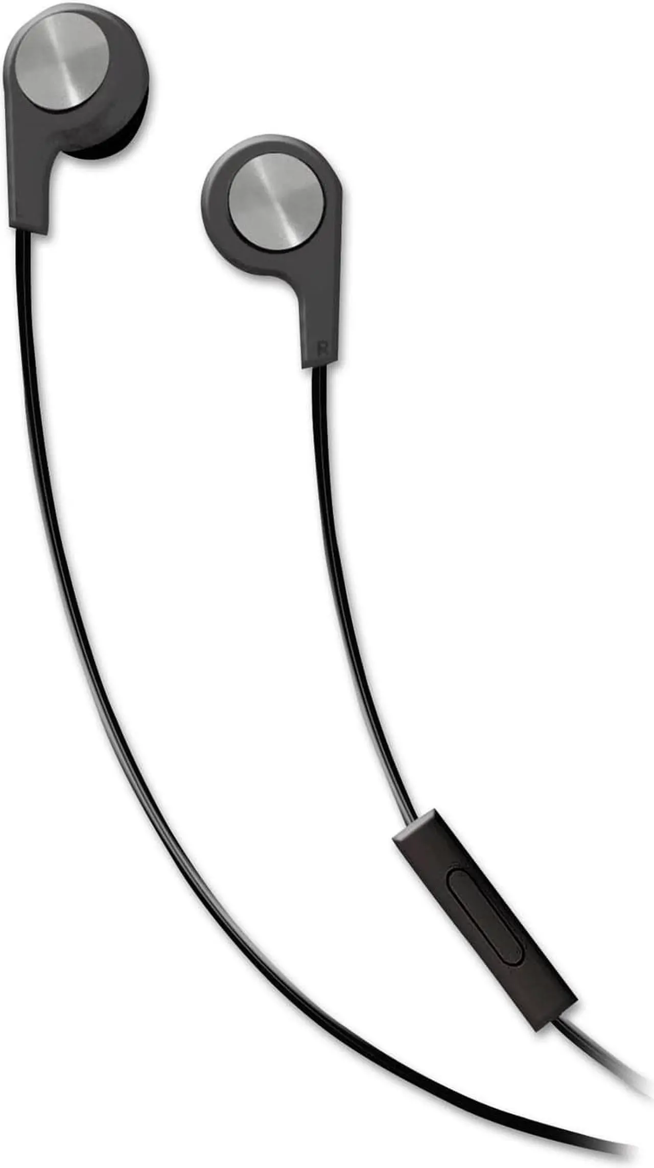 Alt view image 10 of 11 - Maxell B-13 Bass Earbuds with Microphone, Black, 52" Cord 199621