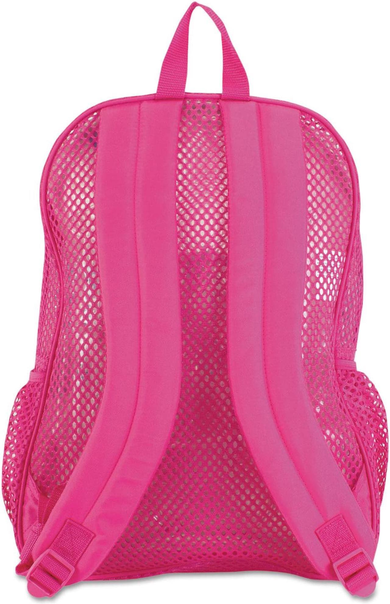 Alt view image 7 of 7 - Eastsport 113960BJENR Mesh Backpack, 12 x 5 x 18, Pink