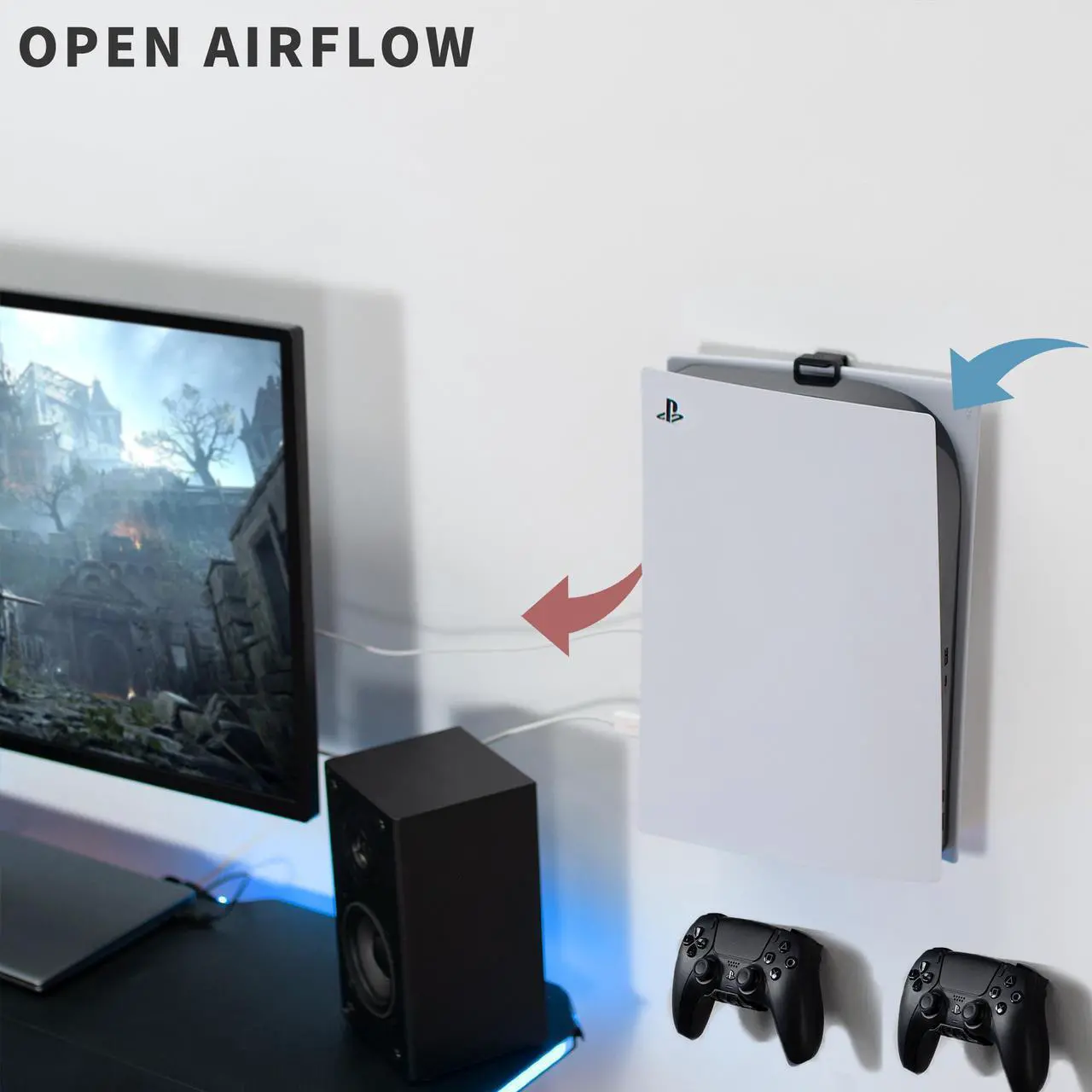 VIVO Wall Mount Bracket for PS5 - Thumbnail 2