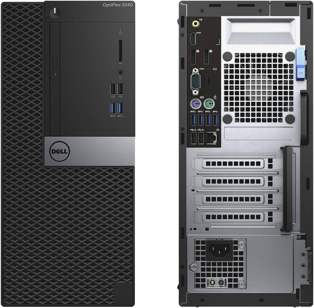 Alt view image 2 of 3 - Dell OptiPlex 5040, Minitower, Intel Core i7-6700 @ 3.40 GHz, 12GB DDR3, NEW 1TB SSD, DVD-RW, Microsoft Windows 10 Pro 64-bit