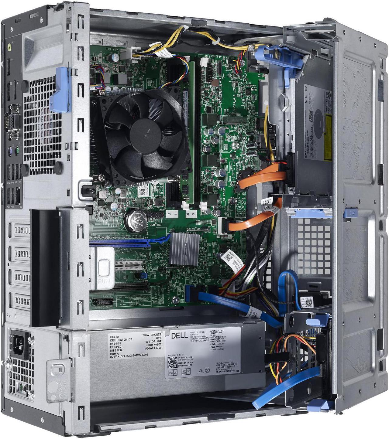 Alt view image 3 of 3 - Dell OptiPlex 5040, Minitower, Intel Core i7-6700 @ 3.40 GHz, 12GB DDR3, NEW 1TB SSD, DVD-RW, Microsoft Windows 10 Pro 64-bit