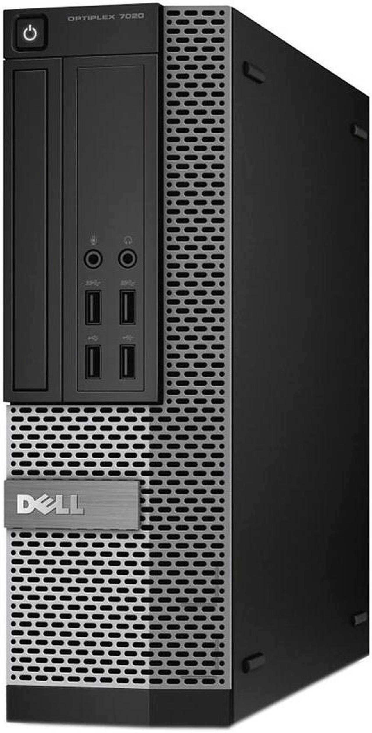 Dell OptiPlex 7020, Small Form Factor, Intel Core i7-4770 @ 3.40 GHz, 16GB DDR3, NEW 500GB SSD, DVD-RW, Wi-Fi, USB to HDMI Adapter, NEW Keyboard + Mouse, Microsoft Windows 10 Pro 64-bit