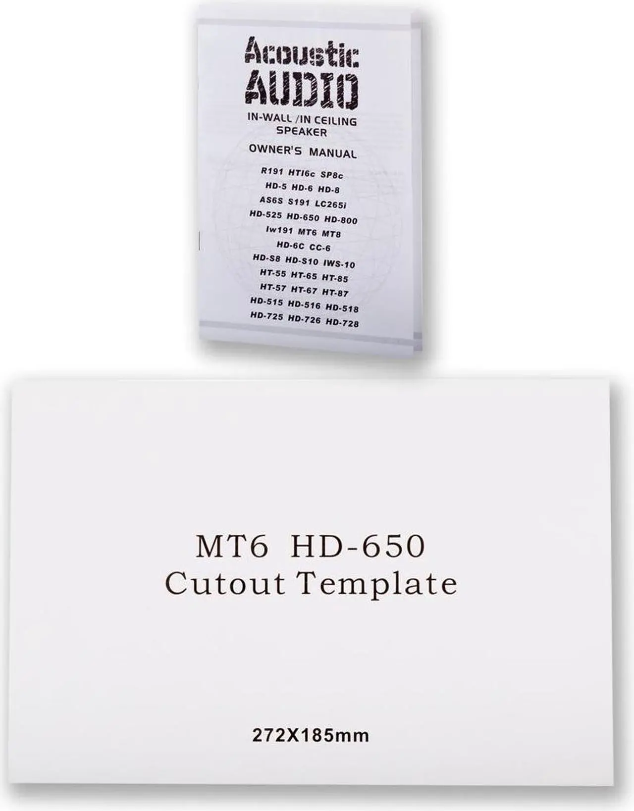 Alt view image 5 of 5 - Acoustic Audio HD-650 In Wall 6.5" Speakers Home Theater Surround Sound 2 Pair Pack
