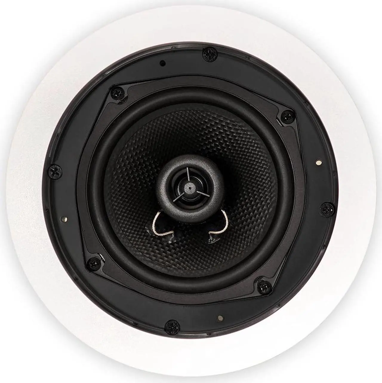 Alt view image 3 of 8 - Theater Solutions TS50C In Ceiling Speakers Surround Sound Home Theater 5 Speaker Set