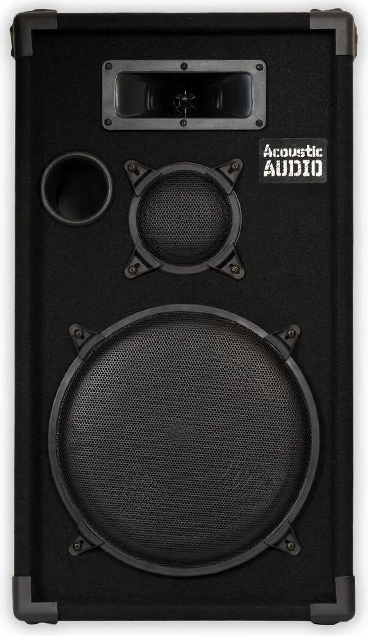 Alt view image 2 of 6 - Acoustic Audio CR12 Passive 12" DJ Speaker 3-Way PA Karaoke Band Home Monitor