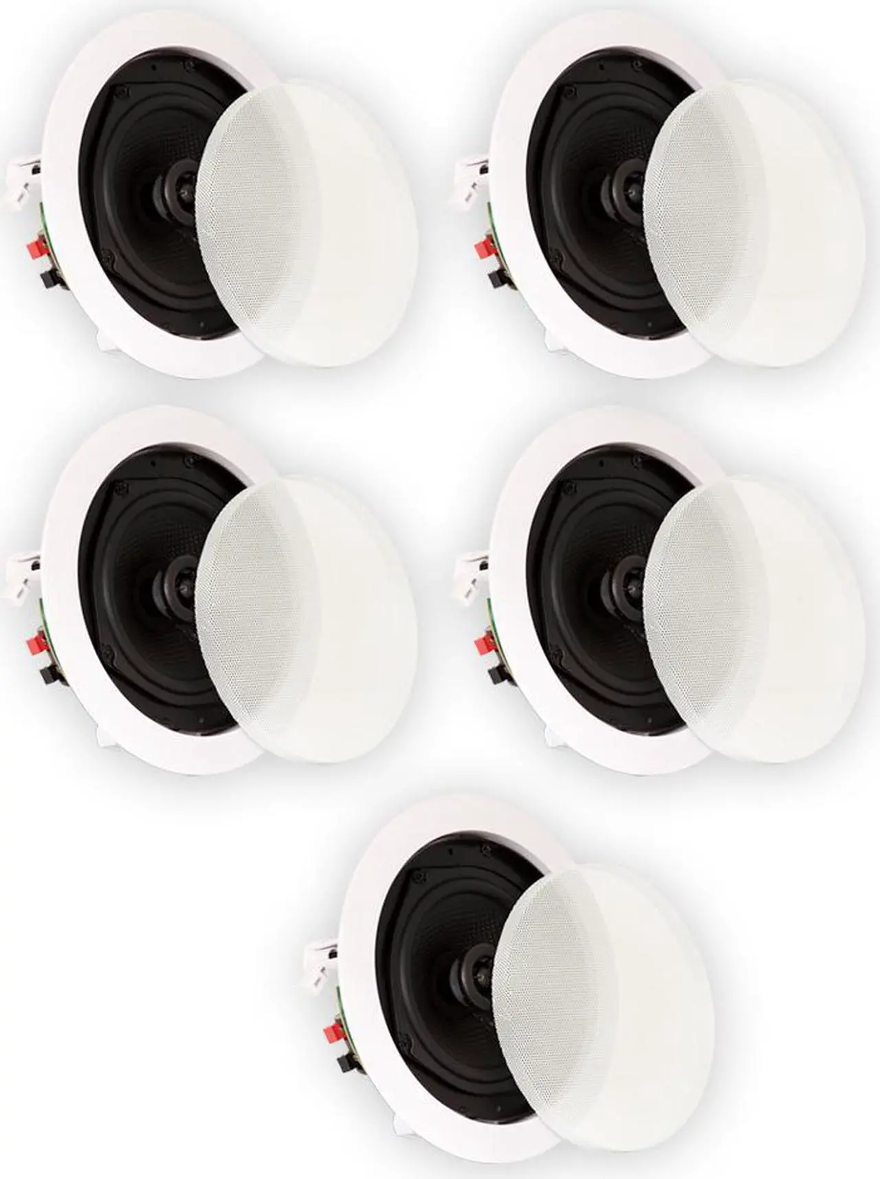 Main image of Theater Solutions TS50C In Ceiling Speakers Surround Sound Home Theater 5 Speaker Set