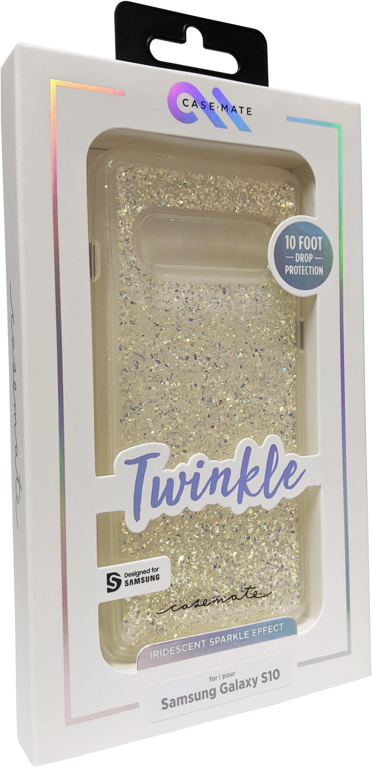 Alt view image 5 of 12 - Case-Mate Galaxy S10 Twinkle Stardust Case