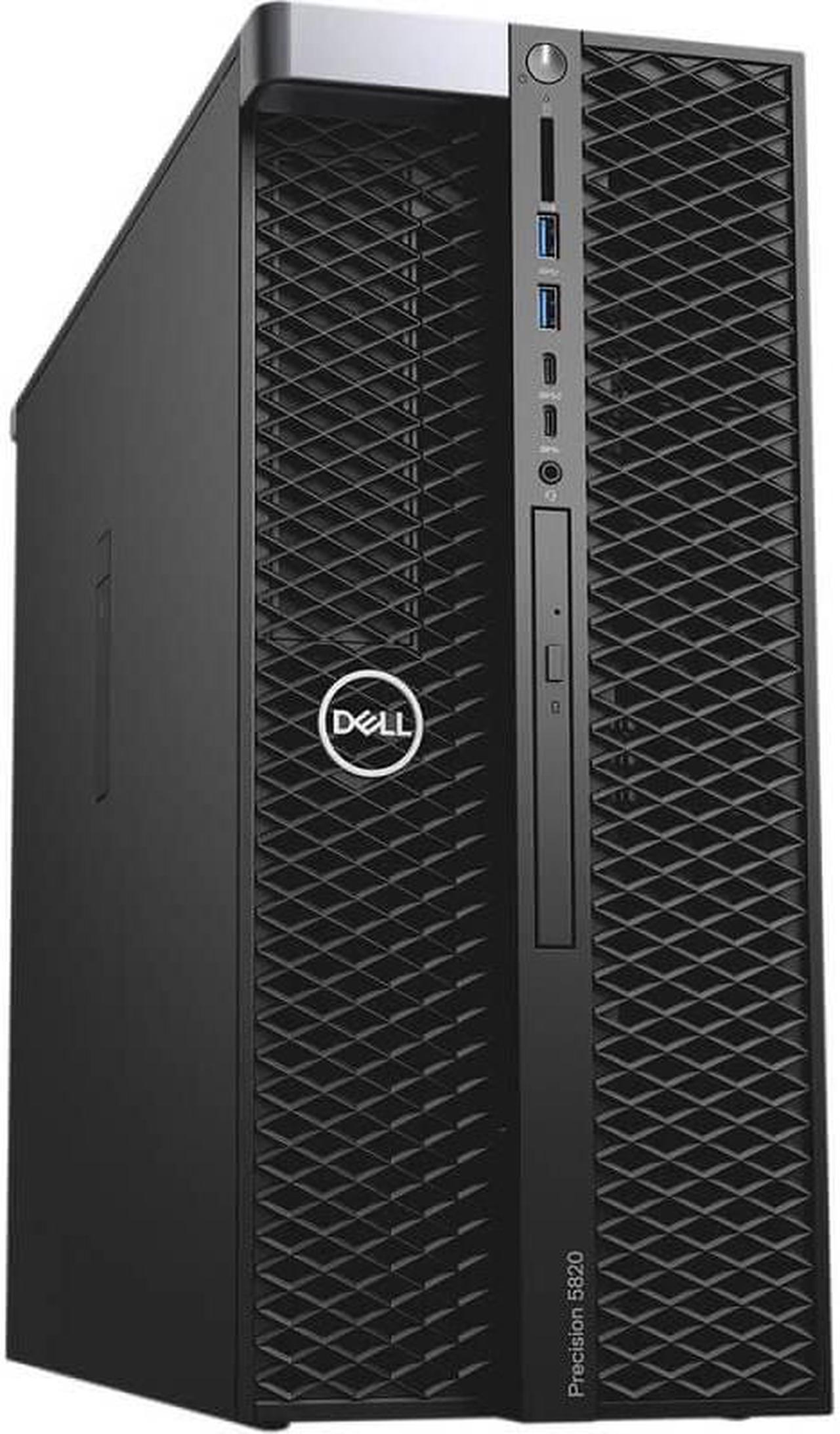 Dell Precision Tower 5820 Workstation W-2133 6C 3.6Ghz 64GB 500GB HDMI Win 10