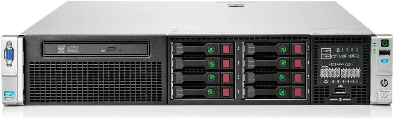 Main image of HP Proliant DL380p Gen8 8 x 2.5" HS E5-2643 Quad Core 3.3Ghz 96GB 2x 146GB P420i