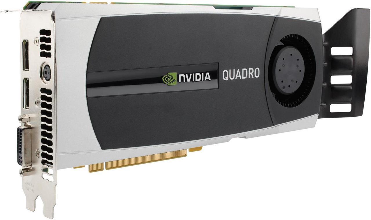 Nvidia Quadro 6000 6GB GDDR5 384-bit PCI Express 2.0 x16 Full Height Video Card with Rear Bracket